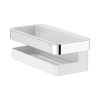 Keuco Collection Moll Shower Basket - Chrome/White Finish