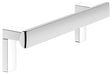 Keuco Axess Grab Bar- Aluminium silver anodized/chrome-plated