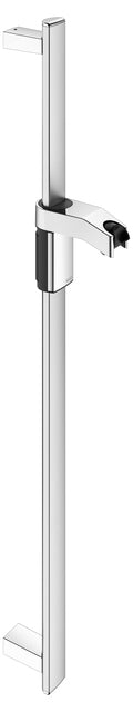 Keuco Axess Hand shower sliding rail- Aluminium silver anodized/chrome-plated