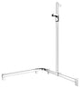 Keuco Axess Left Hand Rail System with Hand-shower Bracket