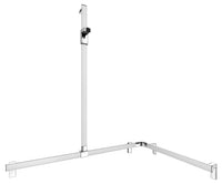 Keuco Axess Left Hand Rail System with Hand-shower Bracket