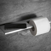 Keuco Edition 400 Toilet Roll Holder With Shelf