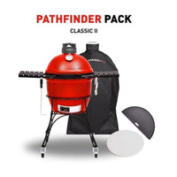 Kamado Joe Classic II Stand Alone Charcoal Grill With Pathfinder Pack
