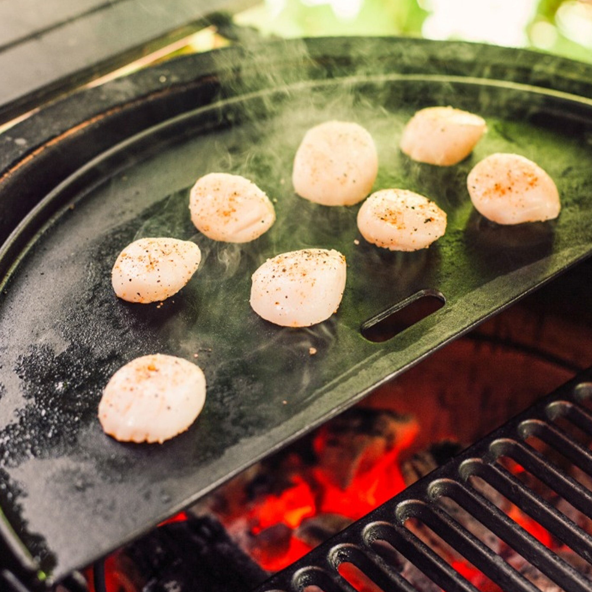 Kamado Joe Classic II Stand Alone Charcoal Grill With Pathfinder Pack