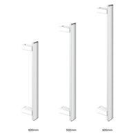 Keuco Axess Grab Bar (Vertical) in Aluminium Silver-Anodised/Chrome-Plated - Available in Various Sizes