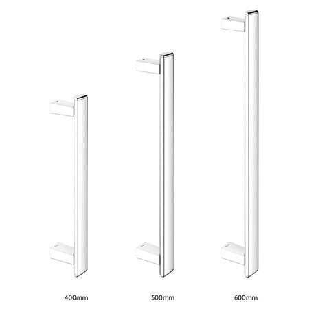 Keuco Axess Grab Bar (Vertical) in Chrome-Plated - Available in Various Sizes