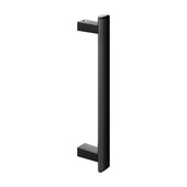 Keuco Axess Grab Bar (Vertical) in Matt Black - Available in Various Sizes
