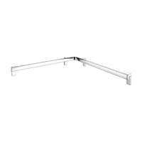 Keuco Axess Corner Grab Rail for Shower/ Bath in Chrome-Plated Finish - Available in Various Sizes