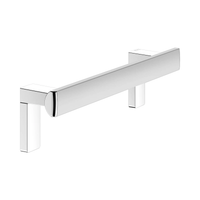 Keuco Axess Grab Bar (Horizontal) in Aluminium Silver-Anodized/Chrome-Plated - Available in Various Sizes