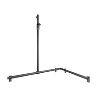 Keuco Axess Hand Shower Rail and Grab Bar System Matt Black - Left Hand - Available in Various Sizes