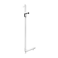 Keuco Axess Hand Shower Rail and Grab Bar Execution Left - Available in Various Colour