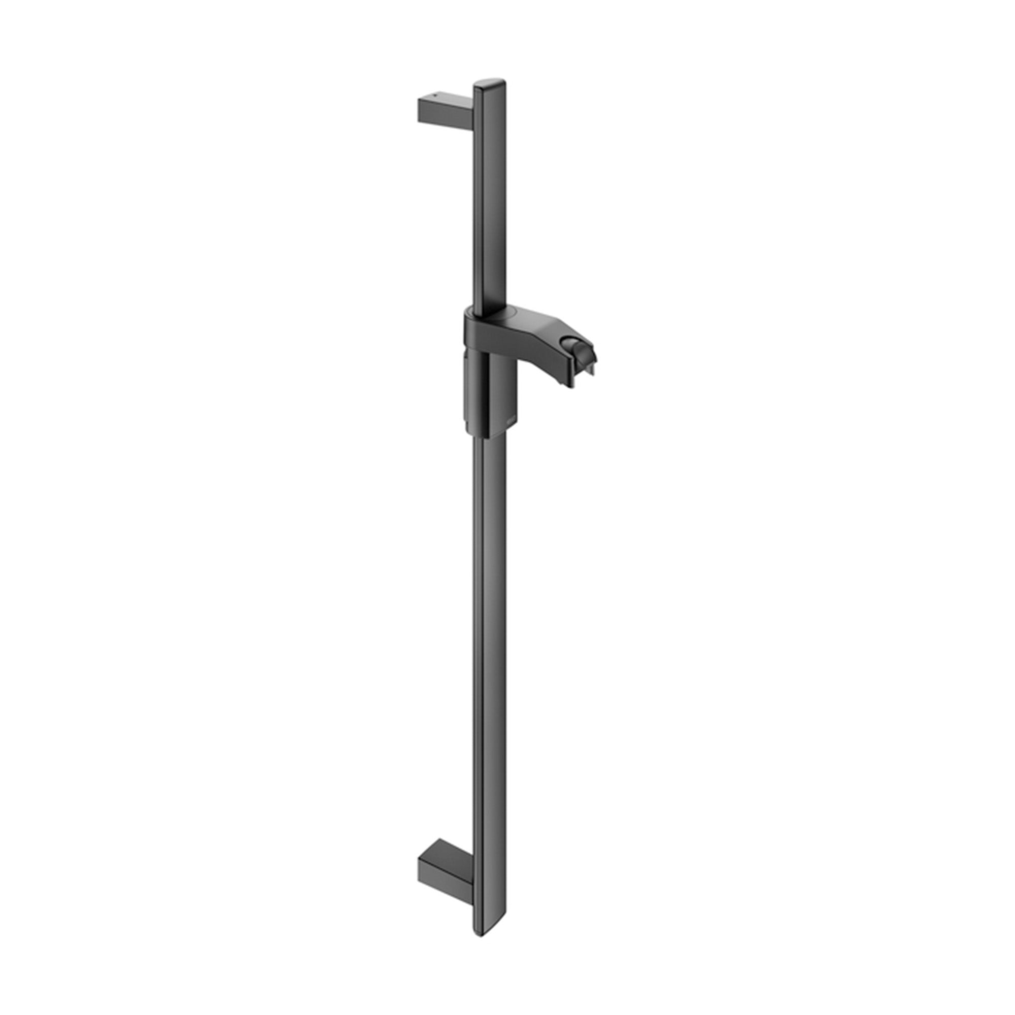 Keuco Axess Hand Shower Sliding Rail in Matt Black - Available in Various Sizes