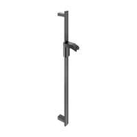 Keuco Axess Hand Shower Sliding Rail in Matt Black - Available in Various Sizes