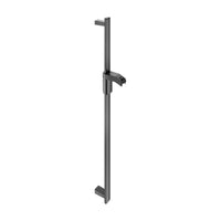 Keuco Axess Hand Shower Sliding Rail in Matt Black - Available in Various Sizes
