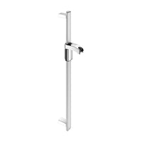 Keuco Axess Hand Shower Sliding Rail in Aluminium Silver-Anodized/Chrome-Plated - Available in Various Sizes