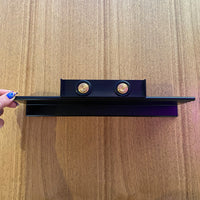 Keuco Collection Reva Shower Shelf in Black - Clearance