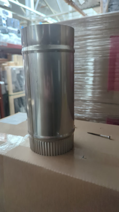 MidTherm SW 5 Inch Outlet 300mm Length Flue