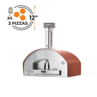 Fontana Mangiafuoco Build in Dual Fuel Pizza Oven - Available in 2 Colours