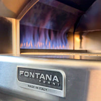 Fontana Mangiafuoco Build in Dual Fuel Pizza Oven - Available in 2 Colours