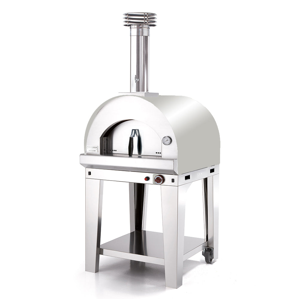 Fontana Margherita Gas Pizza Oven with Trolley