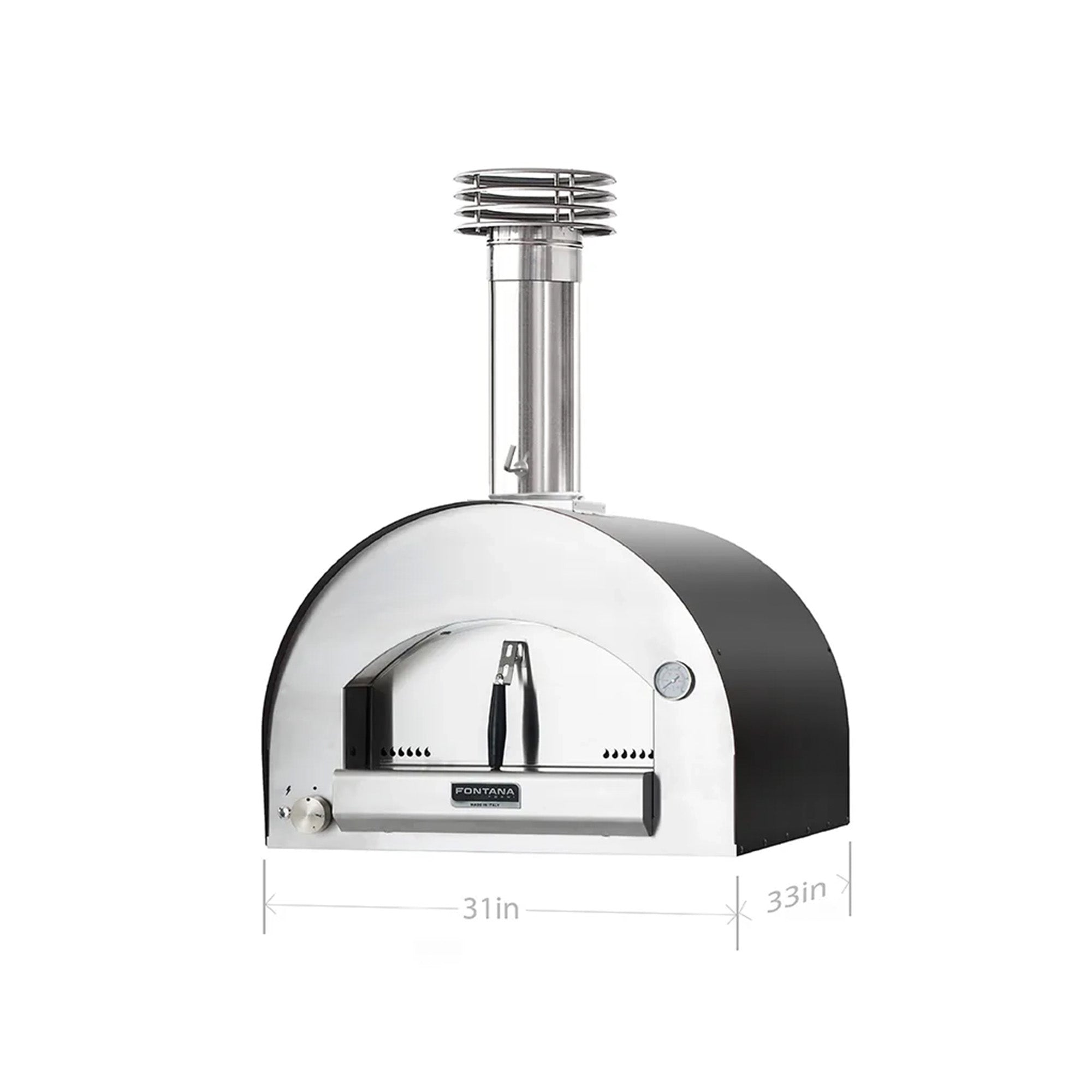 Fontana Margherita Hybrid Pizza Oven - Available in 2 Colours