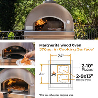 Fontana Margherita Wood Fired Pizza Oven