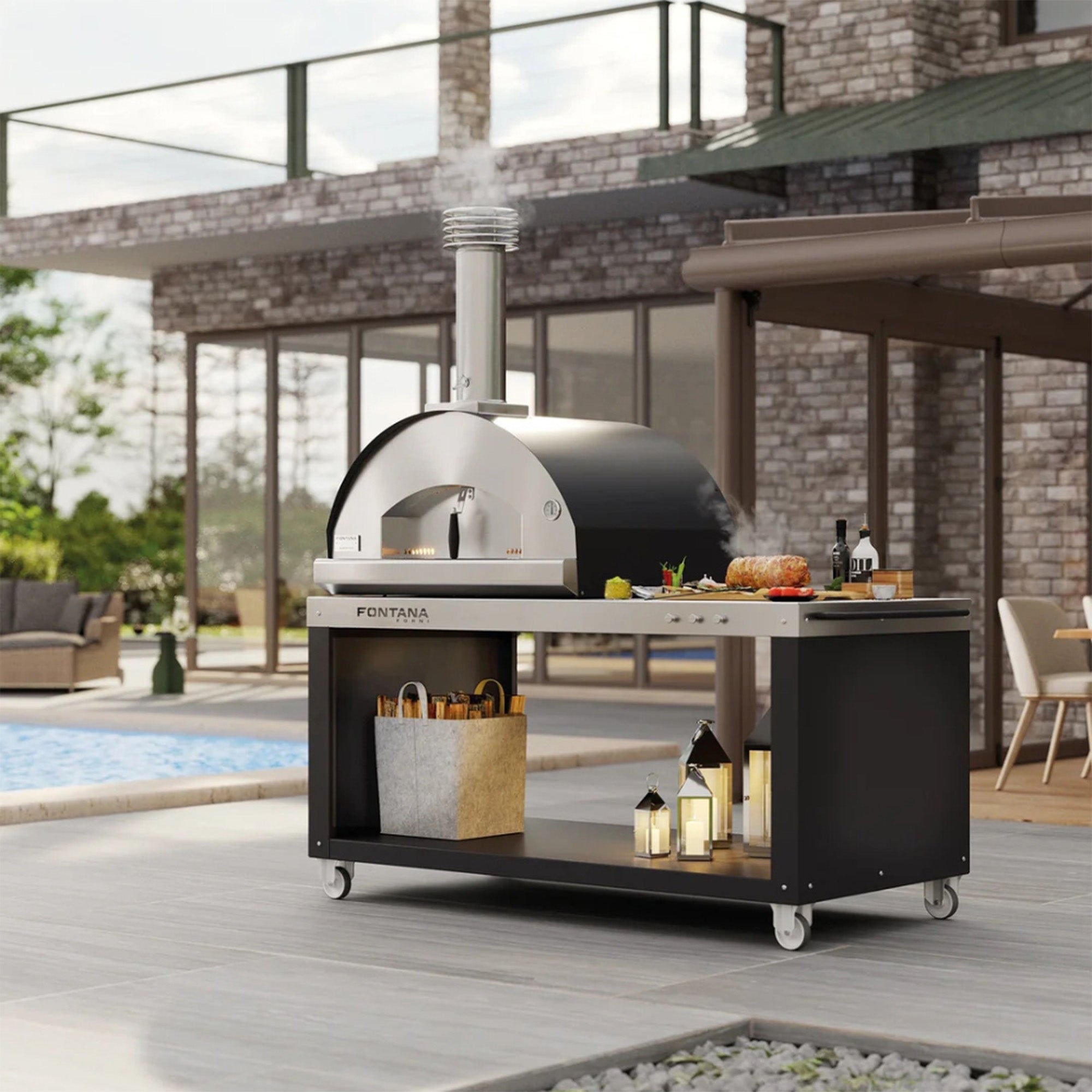 Fontana Margherita Wood Fired Pizza Oven