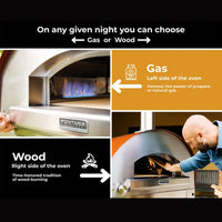 Fontana Marinara Hybrid Pizza Oven - Available in 2 Colours