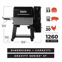 Masterbuilt Gravity Series XT Digital Charcoal Grill and Smoker