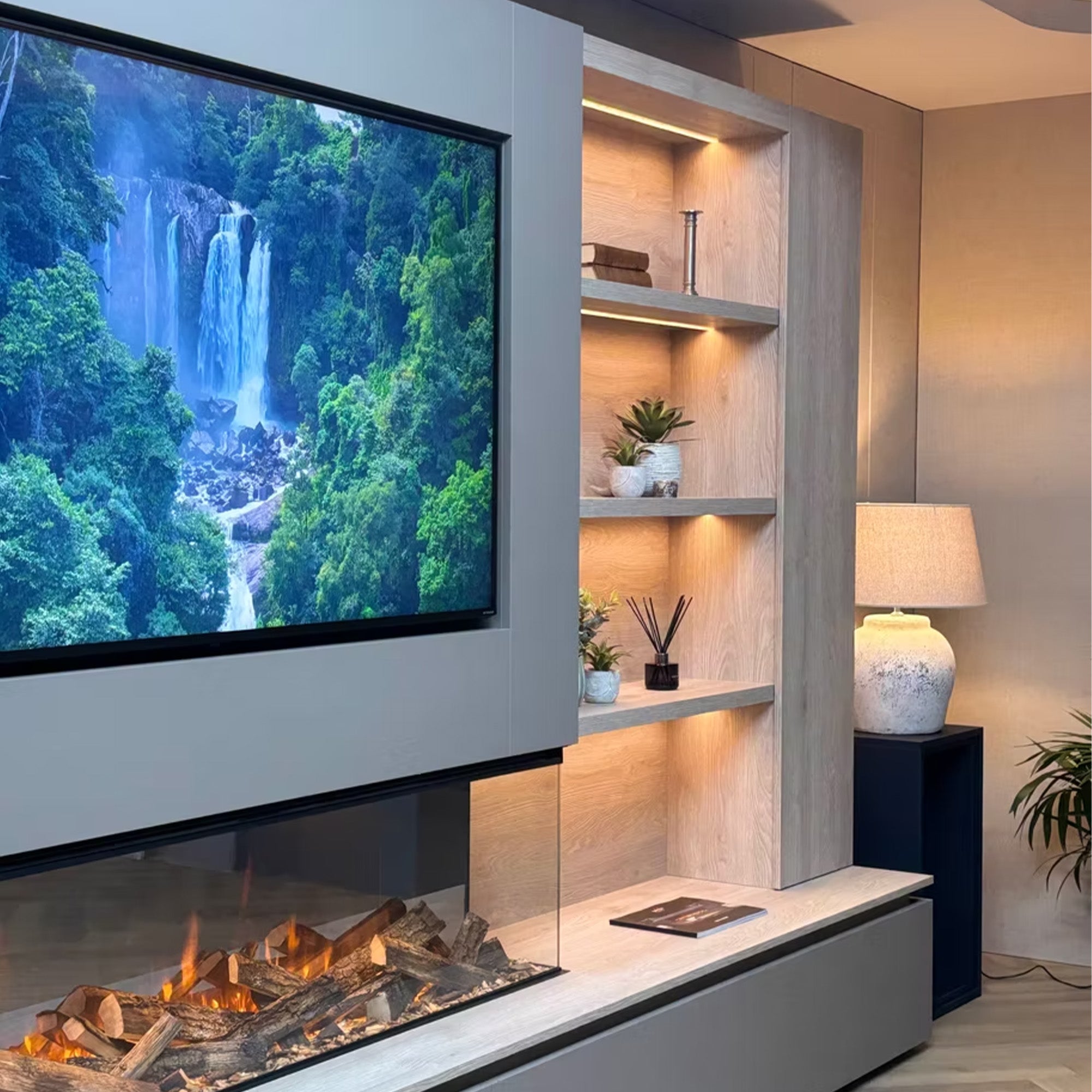 Morgen Media Walls - Contemporary - Showroom Exclusive