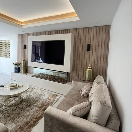 Morgen Media Walls - The Hub with Additional Drawers - Showroom Exclusive