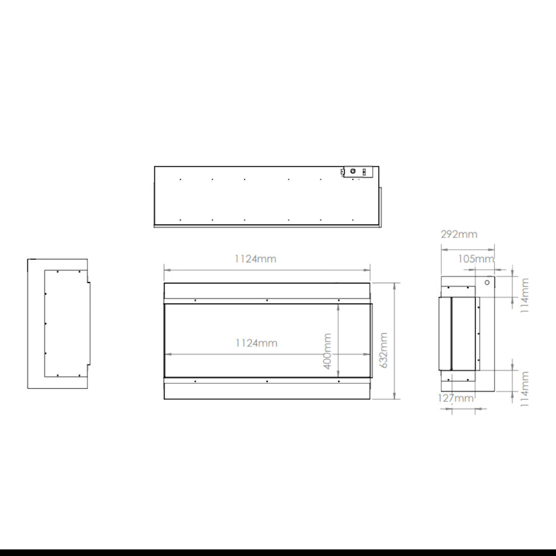 Modern Flames Landscape Pro Multi 1000 Electric Fire