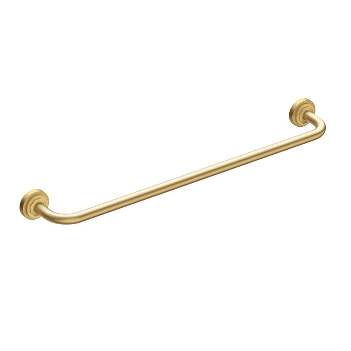 Samuel Heath Urban Brass Matt Lacquered Landmark Towel Rail 610mm - Clearance