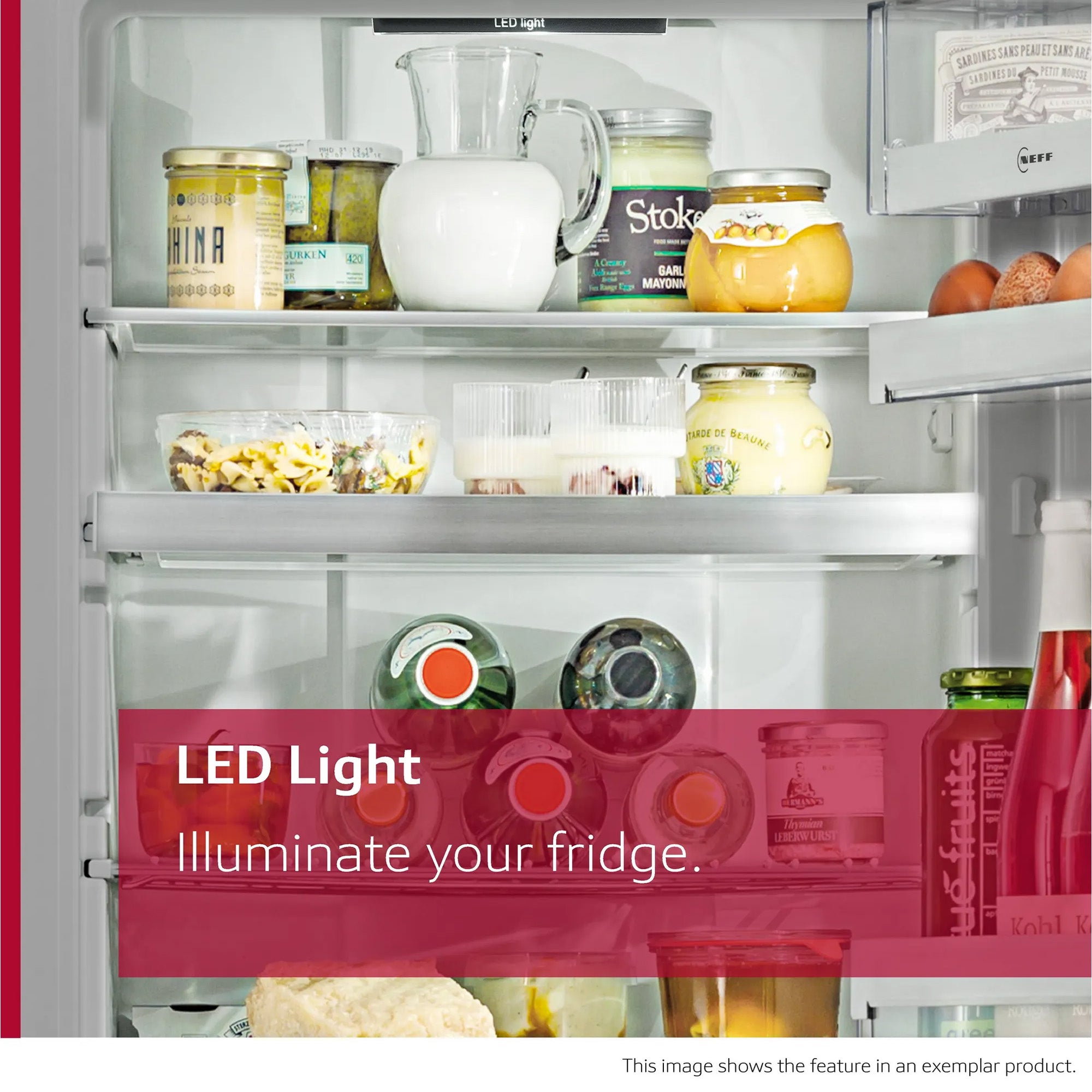 Neff N50 Built-In Frost Free Fridge Freezer 60/40 with Sliding Hinge (KI7862SE0G) - Clearance