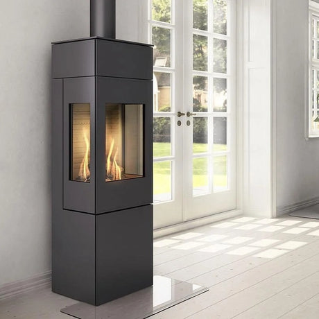 Rais Nexo 140 Gas Stove - Classic Steel Door