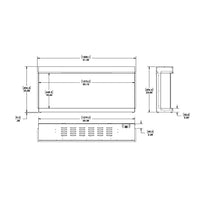 Modern Flames Orion 1300 Multi Virtual Electric Fireplace