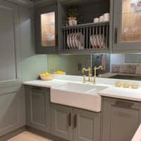 Omega Mackintosh Kitchen – Manor House in Botanical Green - Ex Display
