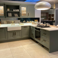 Omega Mackintosh Kitchen – Manor House in Botanical Green - Ex Display