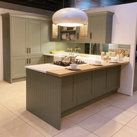 Omega Mackintosh Kitchen – Manor House in Botanical Green - Ex Display