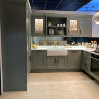 Omega Mackintosh Kitchen – Manor House in Botanical Green - Ex Display