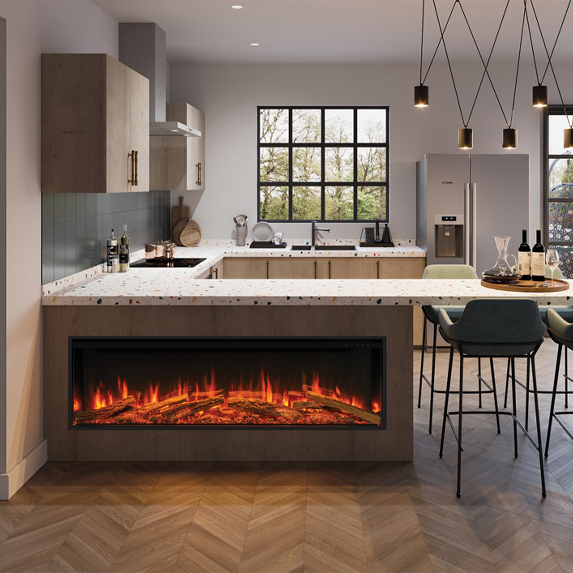 Gazco Onyx Avita 160RW Electric Fire - Showroom Exclusive