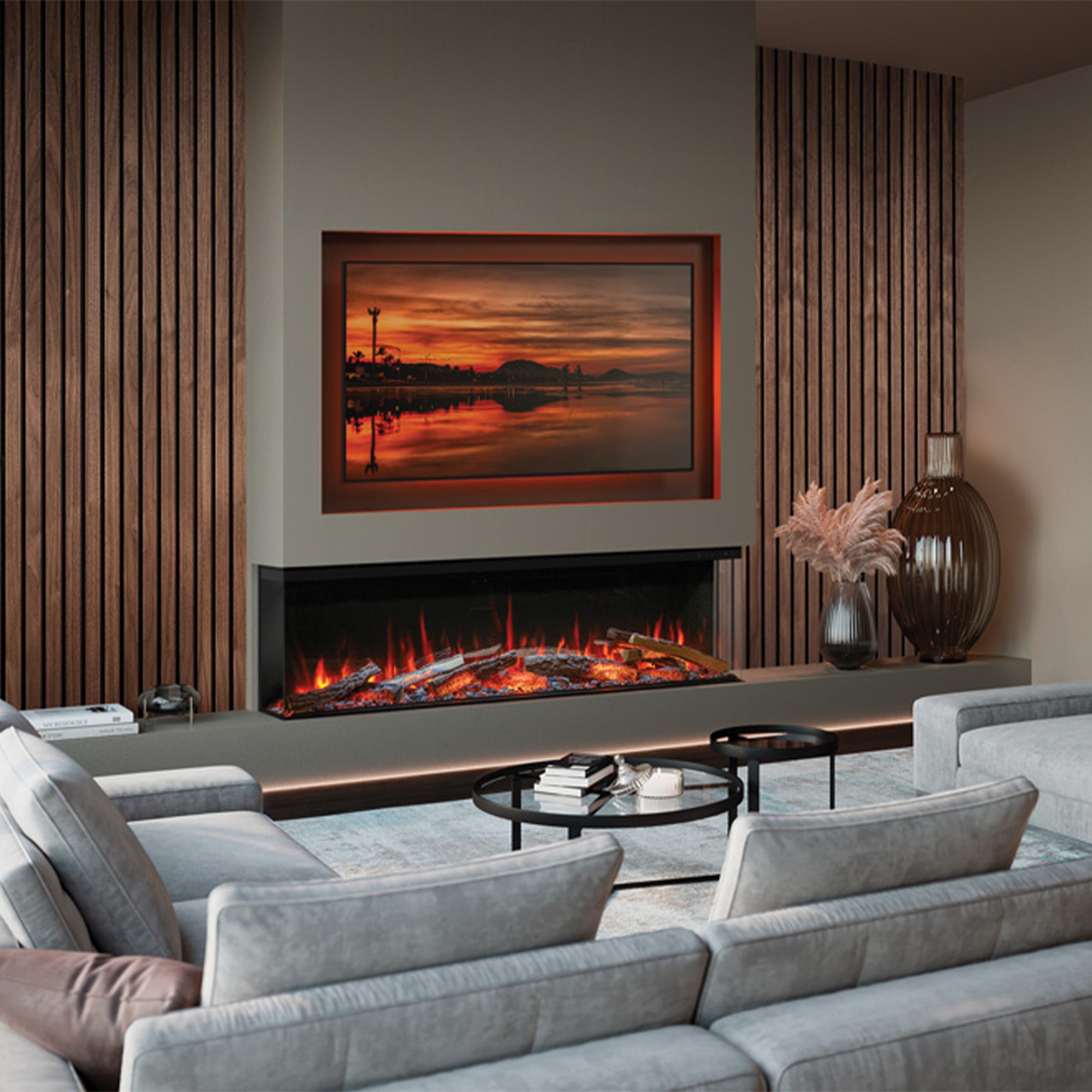 Gazco Onyx Avita 160RW Electric Fire - Showroom Exclusive
