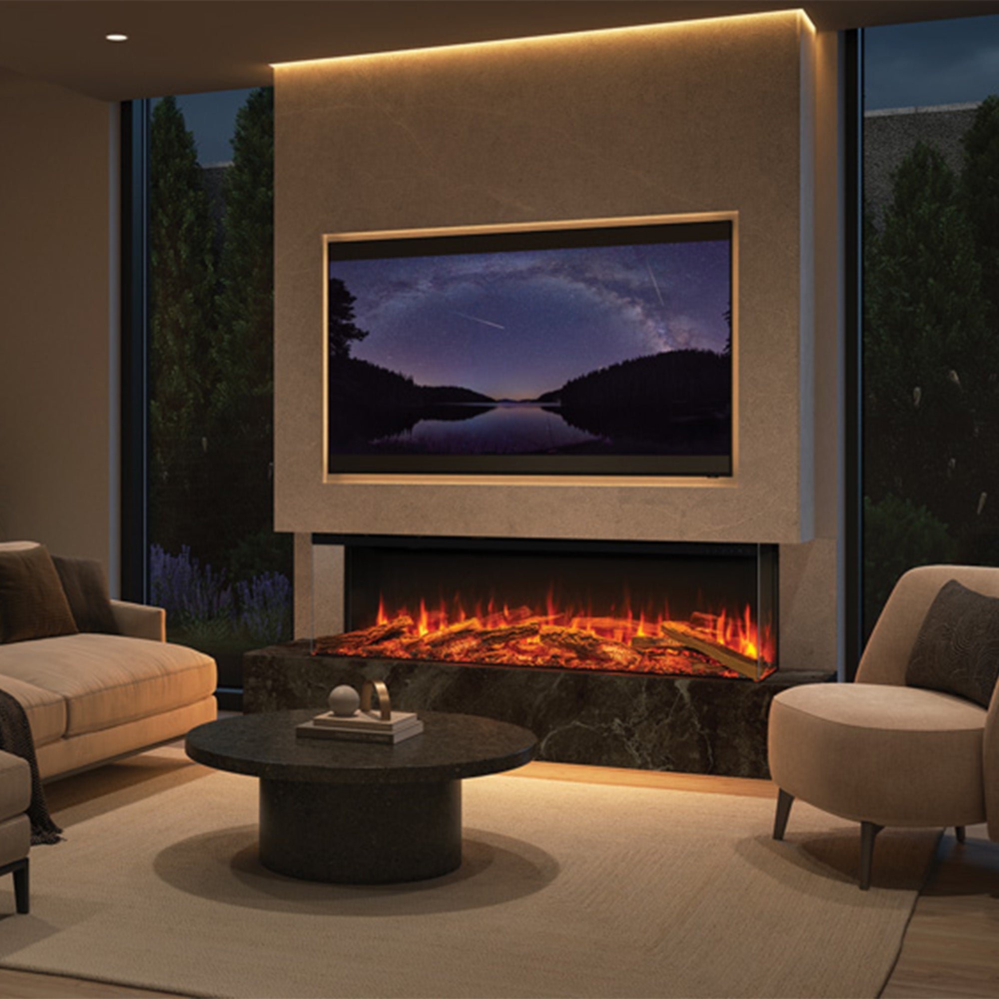 Gazco Onyx Avita 160RW Electric Fire - Showroom Exclusive