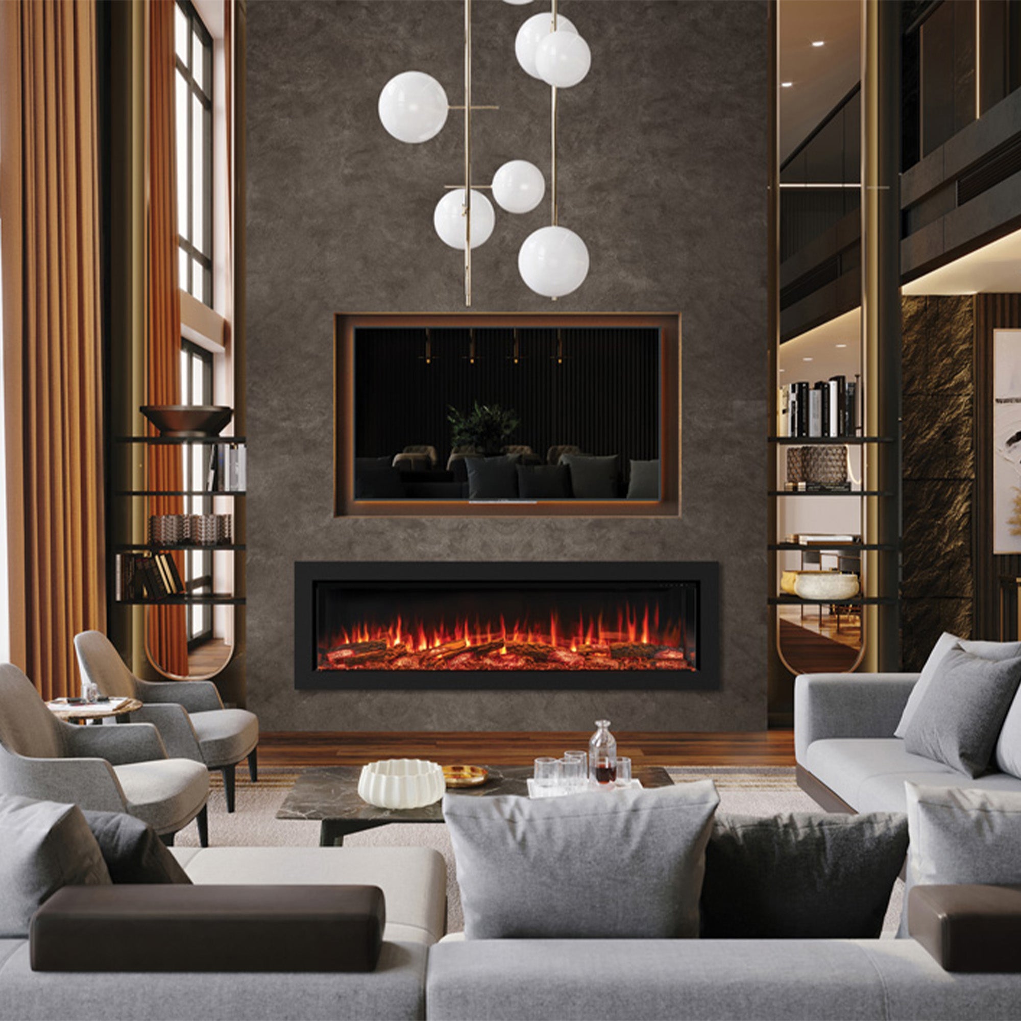 Gazco Onyx Avita 190RW Electric Fire - Showroom Exclusive