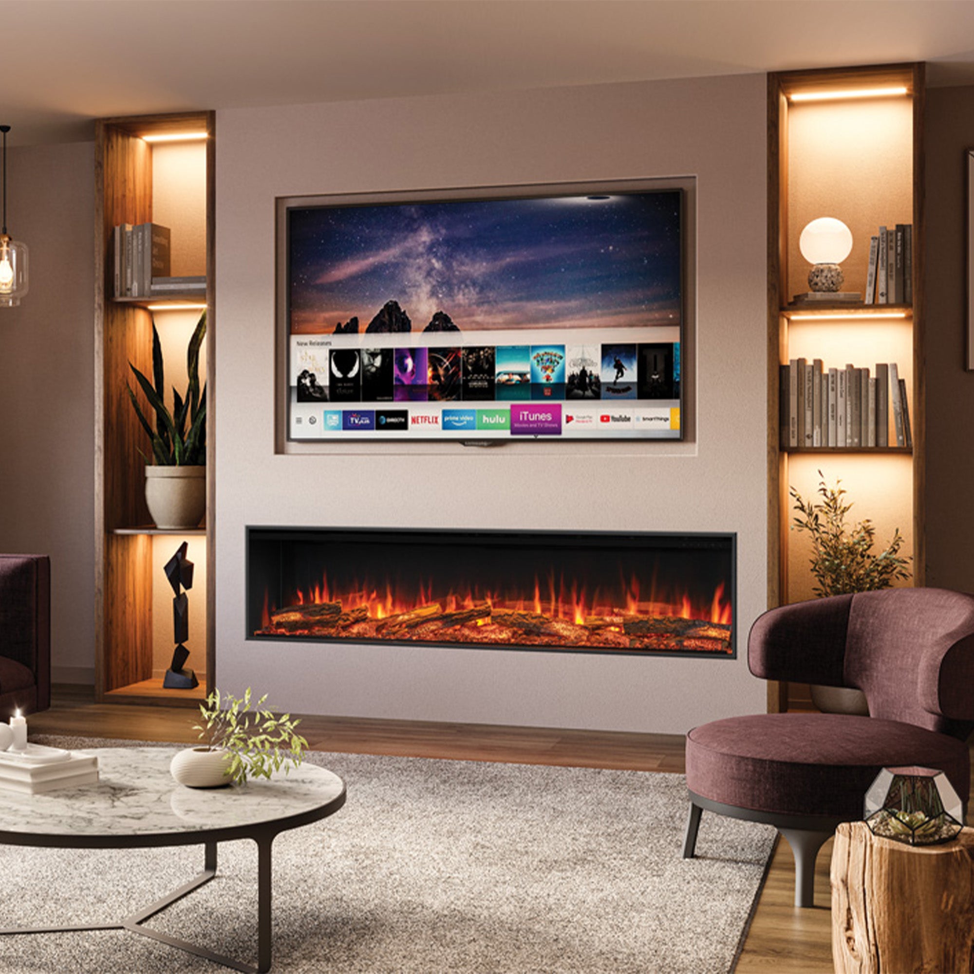 Gazco Onyx Avita 190RW Electric Fire - Showroom Exclusive