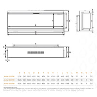 Gazco Onyx Avita 120RW Electric Fire - Showroom Exclusive