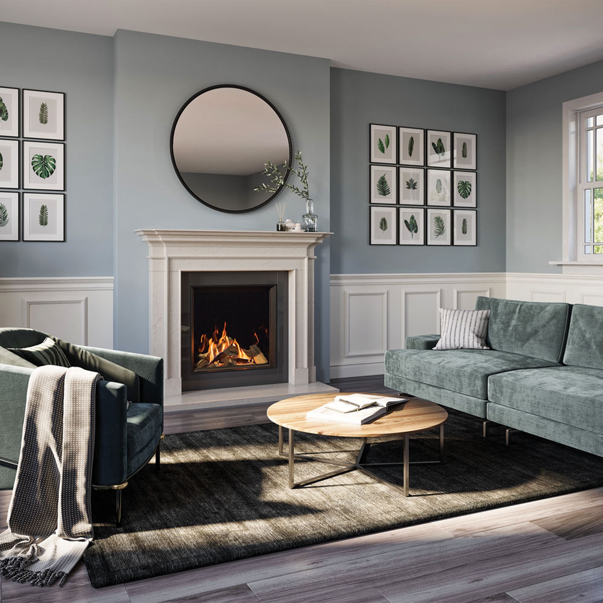 Gazco Onyx Eclipse Gas Fire - Conventional Flue - Showroom Exclusive