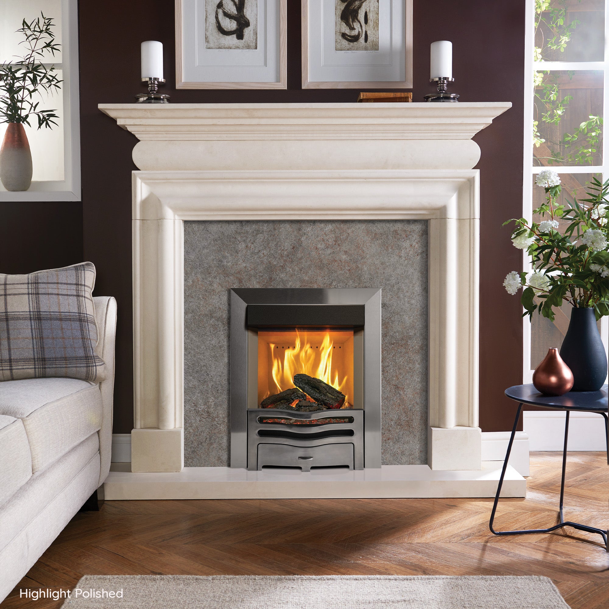 Gazco Onyx Mirage 40i Wave Electric Fire - Showroom Exclusive
