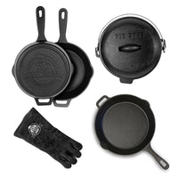Pit Boss 6 Piece Cast Iron Starter Set