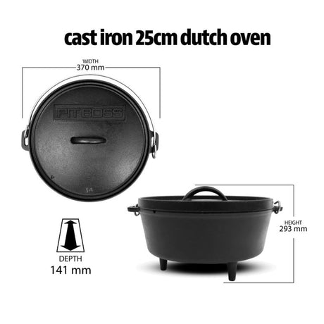 Pit Boss 6 Piece Cast Iron Starter Set